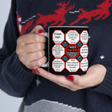 Team 28 of 52 teams that Make Humanity Great!  ...Drink Wisely in Mug Wisdoms  Ceramic 11oz cup