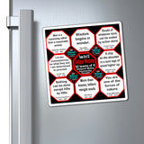 Team 24 of 52 Antique Magnetic Wisdoms Stick Around