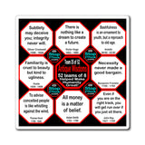 Team 35 of 52 Antique Magnetic Wisdoms Stick Around