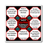 Team 40 of 52 Antique Magnetic Wisdoms Stick Around