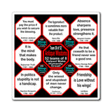 Team 38 of 52 Antique Magnetic Wisdoms Stick Around