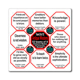 Team 26 of 52 Antique Magnetic Wisdoms Stick Around