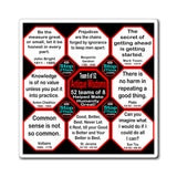 Team 6 of 52 Antique Magnetic Wisdoms Stick Around