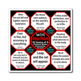 Team 27 of 52 Antique Magnetic Wisdoms Stick Around