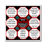 Team 9 of 52 Antique Magnetic Wisdoms Stick Around