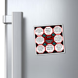 Team 24 of 52 Antique Magnetic Wisdoms Stick Around