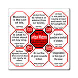 Team 19 of 52 Antique Magnetic Wisdoms Stick Around