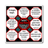 Team 28 of 52 Antique Magnetic Wisdoms Stick Around