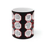 Team 28 of 52 teams that Make Humanity Great!  ...Drink Wisely in Mug Wisdoms  Ceramic 11oz cup