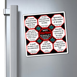 Team 8 of 52 Antique Magnetic Wisdoms Stick Around