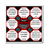 Team 35 of 52 Antique Magnetic Wisdoms Stick Around