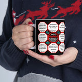 Team 23 of 52 teams that Make Humanity Great!  ...Drink Wisely in Mug Wisdoms  Ceramic 11oz cup