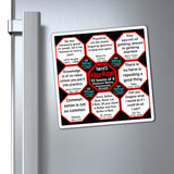 Team 6 of 52 Antique Magnetic Wisdoms Stick Around