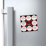 Team 40 of 52 Antique Magnetic Wisdoms Stick Around