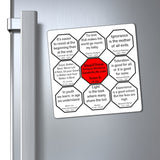 MagneticWisdom Team 8 of 24 - Stop2Think Magnetic Rival Wisdoms GuideALife.com