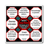 Team 26 of 52 Antique Magnetic Wisdoms Stick Around