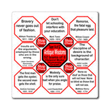 Team 14 of 52 Antique Magnetic Wisdoms Stick Around