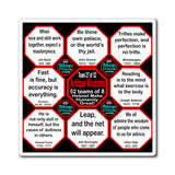 Team 27 of 52 Antique Magnetic Wisdoms Stick Around