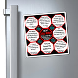 Team 2 of 52 Antique Magnetic Wisdoms Stick Around