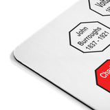 I'd like to grow very old as slowly as possible.  -  Charles Lamb  1775 - 1834  -  Pretty Witty Mousepads Stop2Think - S2T-16.7