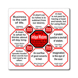 Team 19 of 52 Antique Magnetic Wisdoms Stick Around