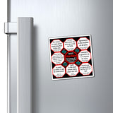 Team 8 of 52 Antique Magnetic Wisdoms Stick Around