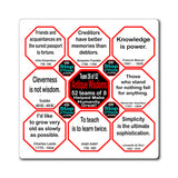 Team 26 of 52 Antique Magnetic Wisdoms Stick Around