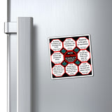 Team 7 of 52 Antique Magnetic Wisdoms Stick Around