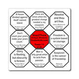 MagneticWisdom Team 11 of 24 - Stop2Think Magnetic Rival Wisdoms GuideALife.com