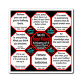 Team 2 of 52 Antique Magnetic Wisdoms Stick Around