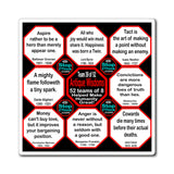 Team 39 of 52 Antique Magnetic Wisdoms Stick Around