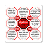 Team 16 of 52 Antique Magnetic Wisdoms Stick Around