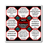 Team 6 of 52 Antique Magnetic Wisdoms Stick Around