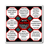 Team 11 of 52 Antique Magnetic Wisdoms Stick Around