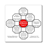 Team 4 of 24 - Stop2Think Magnetic Rival Wisdoms GuideALife.com