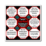 Team 36 of 52 Antique Magnetic Wisdoms Stick Around