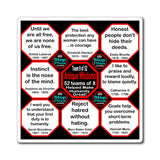 Team 9 of 52 Antique Magnetic Wisdoms Stick Around