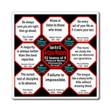 Team 40 of 52 Antique Magnetic Wisdoms Stick Around