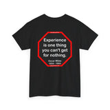 Experience is one thing you can't get for nothing.   -  Oscar Wilde 1854 - 1900