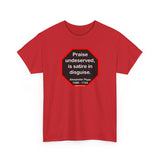 Praise undeserved, is satire in disguise.  -  Alexander Pope  1688 - 1744