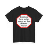 Creditors have better memories than debtors.  -  Benjamin Franklin 1706 - 1790