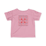 SpeedReaderTees PWB Team 1 of 52 Teams of 8 Pretty Witty Babies (6mo-24mo)