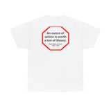s2t- An ounce of action is worth a ton of theory.  -  Ralph Waldo Emerson  1803 - 1882 - blkshrt