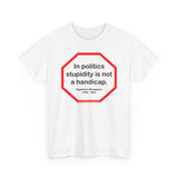 In politics stupidity is not a handicap.  -  Napoleon Bonaparte  1769 - 1821
