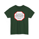 s2t- An ounce of action is worth a ton of theory.  -  Ralph Waldo Emerson  1803 - 1882 - blkshrt