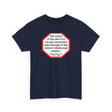 S2TBQM- The color of the skin is in no way connected with strength of the mind or intellectual powers.   -   Benjamin Banneker  1731 - 1806 - blk shrt