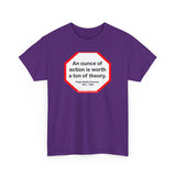 s2t- An ounce of action is worth a ton of theory.  -  Ralph Waldo Emerson  1803 - 1882 - blkshrt