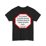 S2TBQM- It is easier to build strong children than to repair broken men. -  Frederick Douglass  1818 - 1895