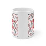 Teams 1+2 of 52... How Fast Can You Read Mug Wisdoms? - Drink Wisely at Stop2Think.com