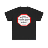 Always forgive your enemies - nothing annoys them so much.  -  Oscar Wilde  1854 - 1900 - blks2t - S2T